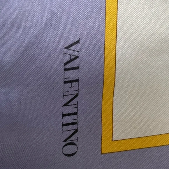 Valentino Vintage Silk Scarf - Picture 6 of 8